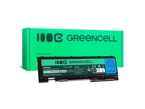 Green Cell Bateria 45N1036 45N1037 45N1038 42T4844 42T4845 42T4847 0A36287 para Lenovo ThinkPad T420s T420si T430s T430si