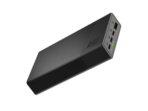 Green Cell PowerPlay20s Power Bank 20000mAh 22.5W PD USB C com carregamento rápido para iPhone 15 14 13 12 11 X