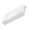 Green Cell PowerPlay20s Powerbank branco 20000mAh 22.5W PD USB C com carregamento rápido para iPhone 15 14 13 12 11 X
